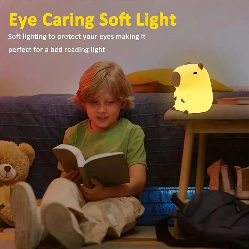 Cozy Companion Capybara Night Light
