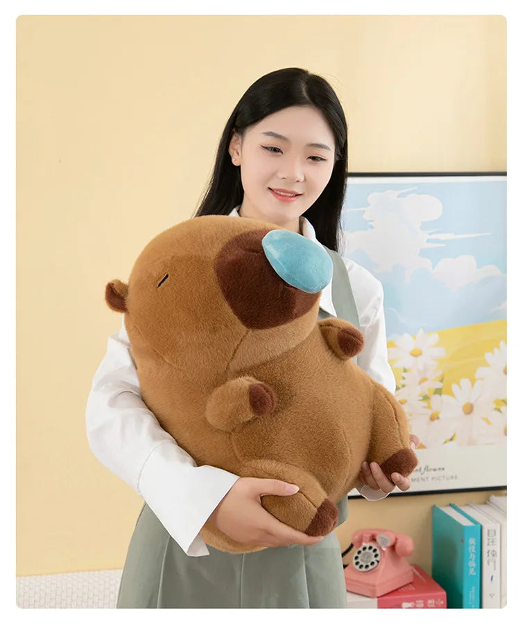 Cozy Companion Giant Capybara Plush