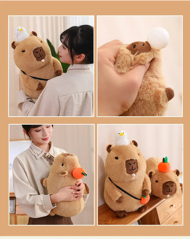 Cozy Companion Cuddle Capybara Plush