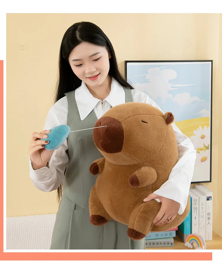 Cozy Companion Giant Capybara Plush