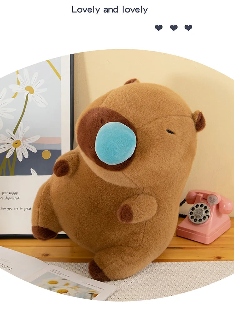 Cozy Companion Giant Capybara Plush