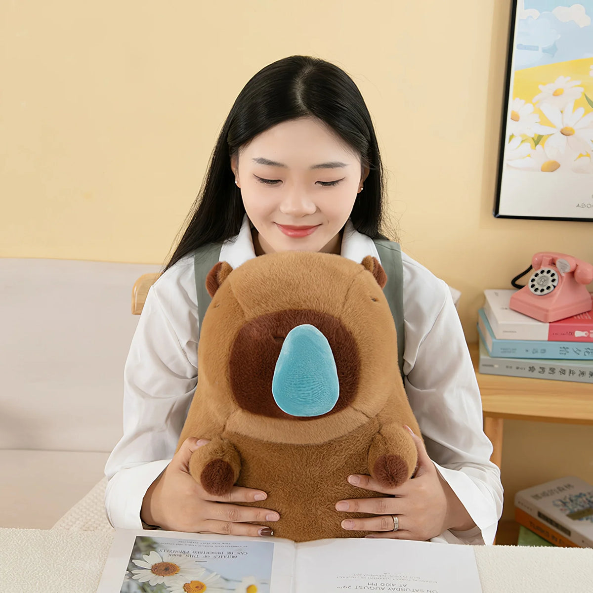 Cozy Companion Giant Capybara Plush