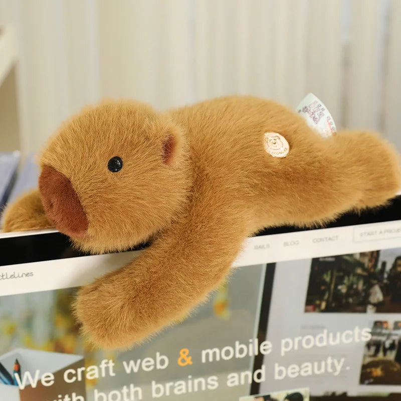 Cozy Companion Weighted Capybara Plush