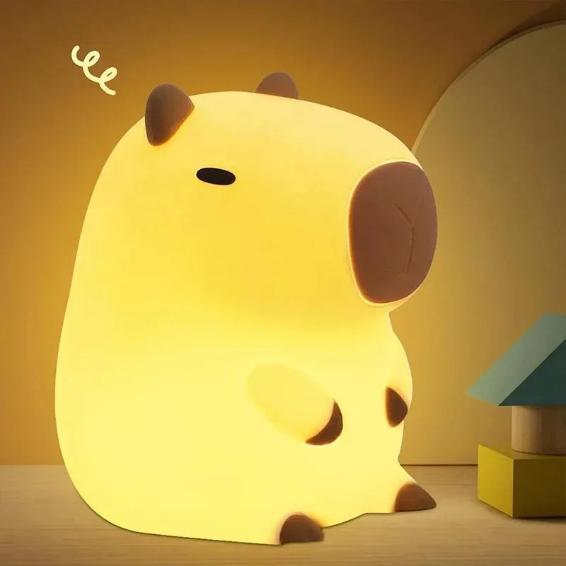 Cozy Companion Capybara Night Light