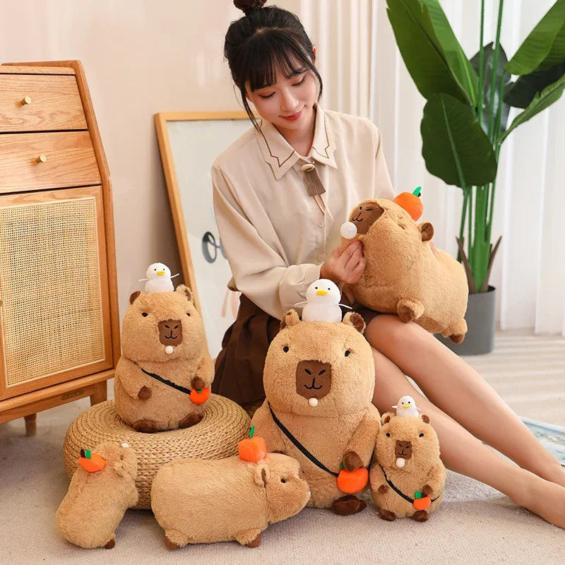 Cozy Companion Cuddle Capybara Plush