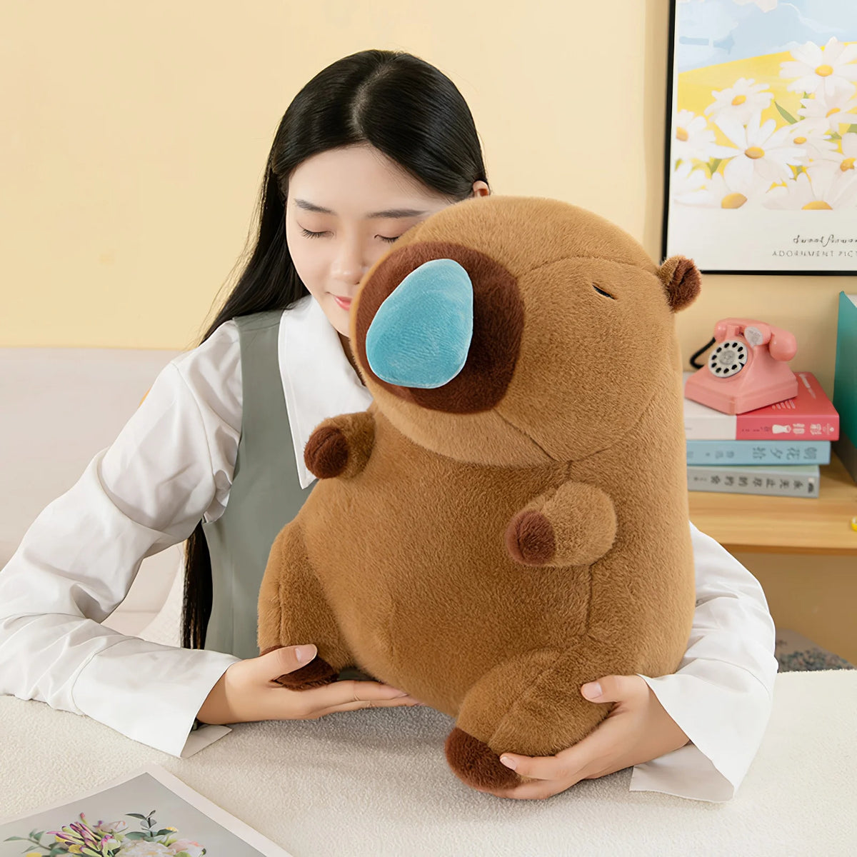 Cozy Companion Giant Capybara Plush