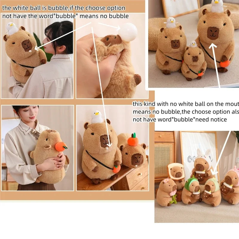 Cozy Companion Cuddle Capybara Plush