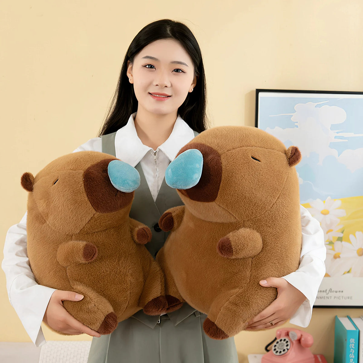 Cozy Companion Giant Capybara Plush