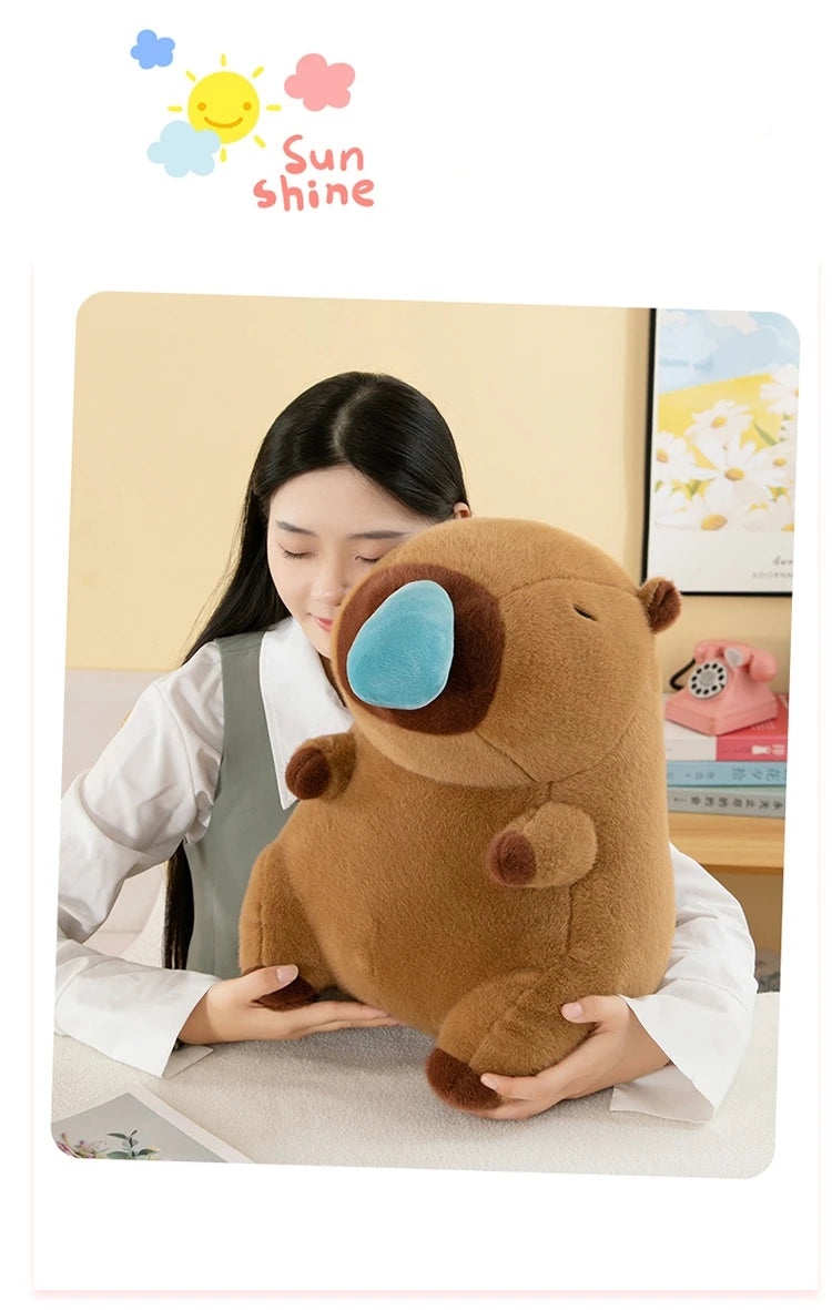 Cozy Companion Giant Capybara Plush