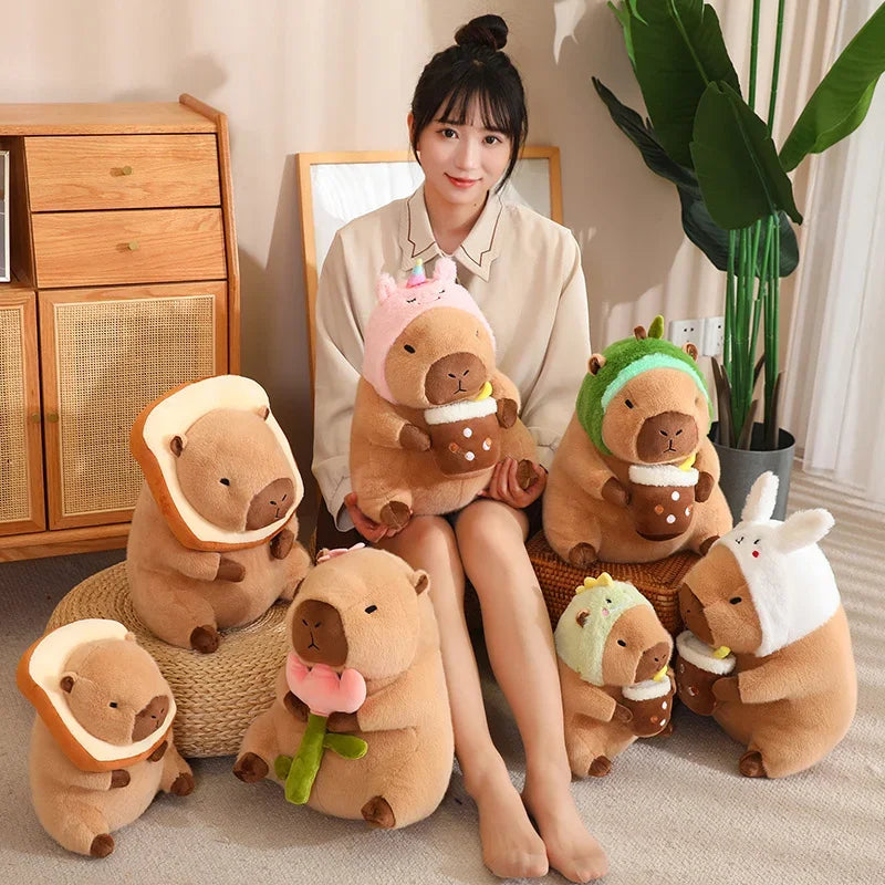 Cozy Companion Cuddle Capybara Plush
