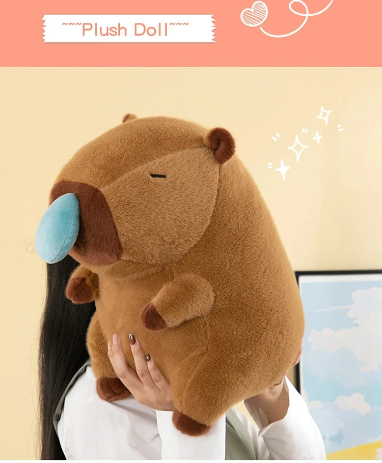 Cozy Companion Giant Capybara Plush