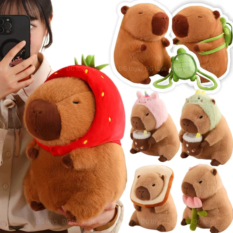 Cozy Companion Cuddle Capybara Plush