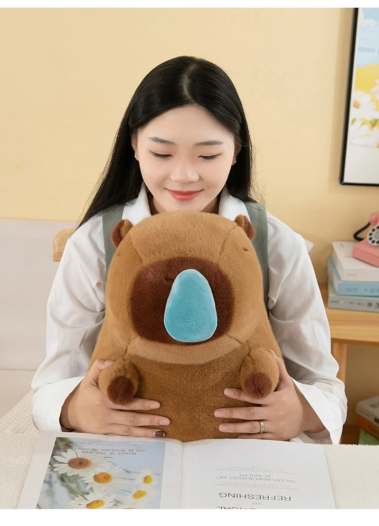 Cozy Companion Giant Capybara Plush
