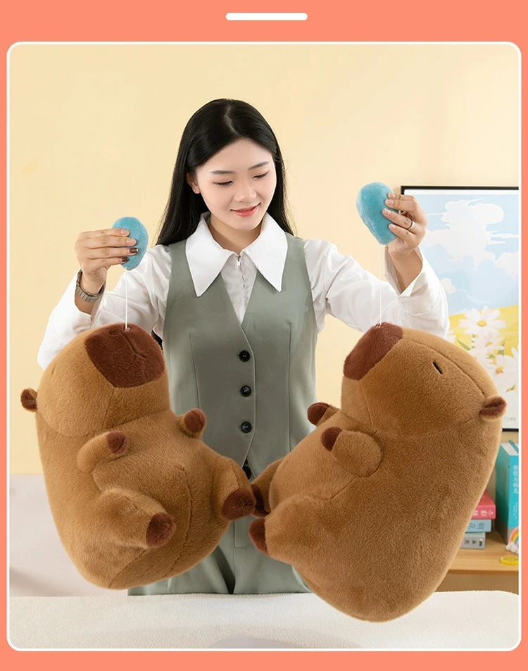 Cozy Companion Giant Capybara Plush