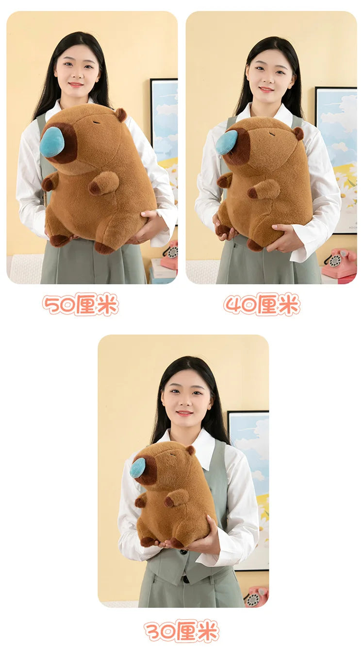 Cozy Companion Giant Capybara Plush