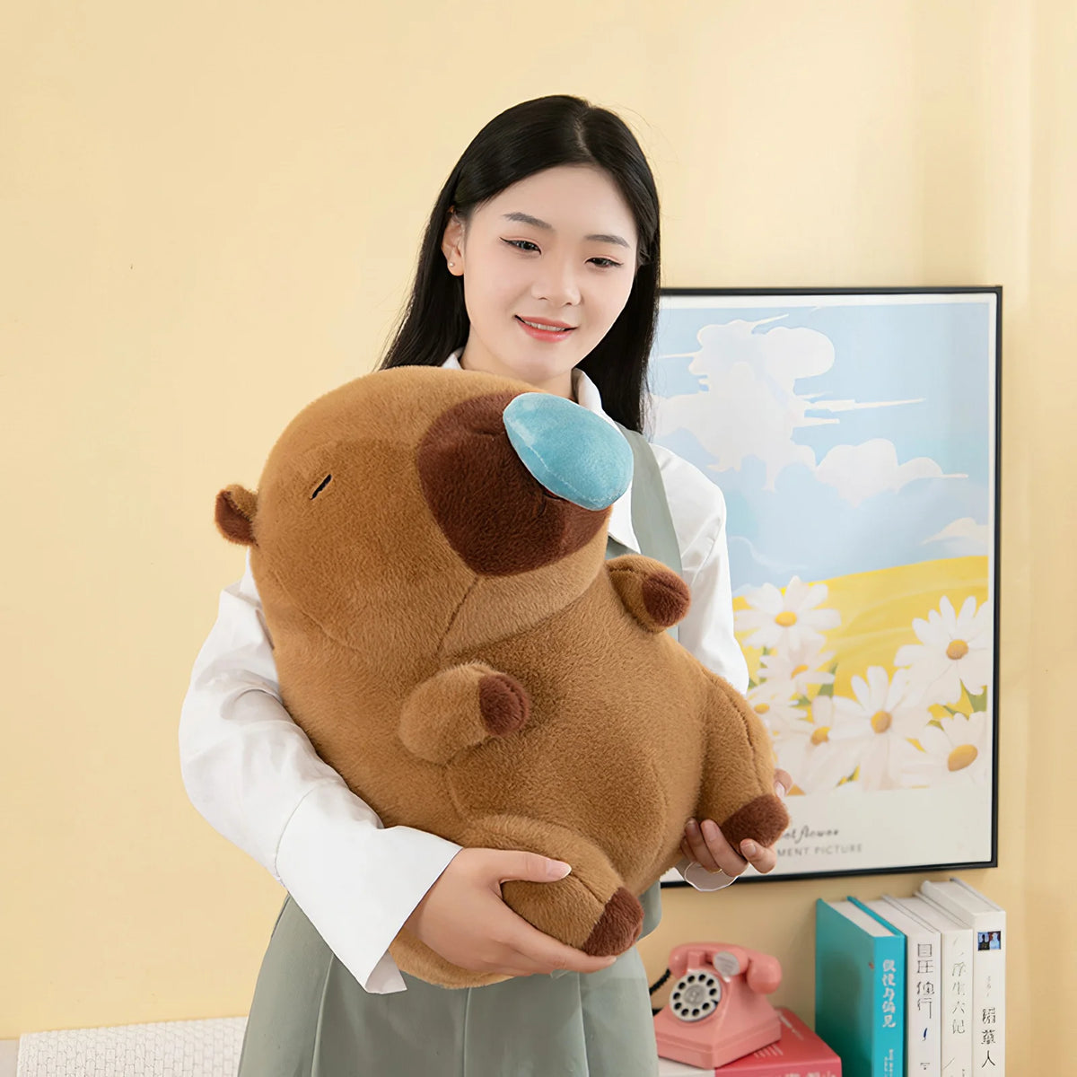Cozy Companion Giant Capybara Plush